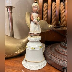 1979 'Allison' Porcelain Bell - Roger J. Brown Limited Edition